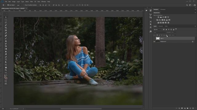 Восстановление Цвета Локально - Секреты и Уроки Фотошопа #2 смотреть онлайн