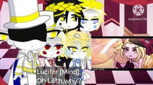 Lucifer,His Brothers And God react to Stayed Gone. Lute And Lilith ver.|•|HazbinHotel|•|My AU|•|