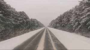 Зимняя дорога дальнебоя....