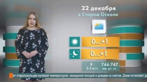 Погода в Старом Осколе на 22 декабря