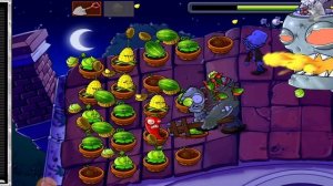 PvZ Крыша 5-10 Финальный бой с Зомбоссом.