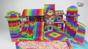 Магнитные шарики - На Детской Площадке Есть Бассейн С Воздушными Шарами И Горка