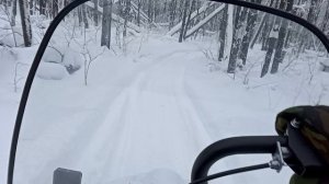Прогулка на снегоходах. Буран 4ТД и Тунгус-400