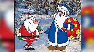 Санта деду Морозу-как снег на голову! При съёмках ни один олень из упряжки Санты не пострадал! 😃