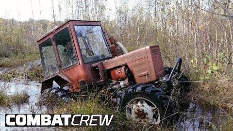 Турбо-трактор. Установка и испытания лебедки. Часть 5