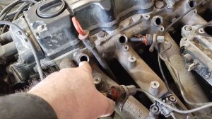 Редкий ньюанс по впускному коллектору на 103 моторе.