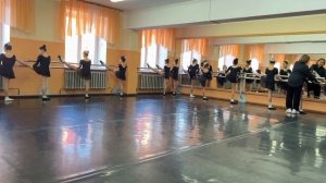 зачёт по классическому танцу  Долсон 2024