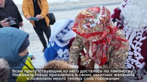 В нижневартовск приехали главные герои Новогодней сказки — Дед Мороз и Снегурочка