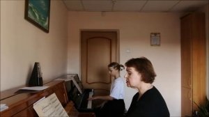 Работа над музыкальными произведениями в классе фортепиано.