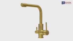 Смеситель Lemark Expert LM5061G для кухни с подключением к фильтру с питьевой водой