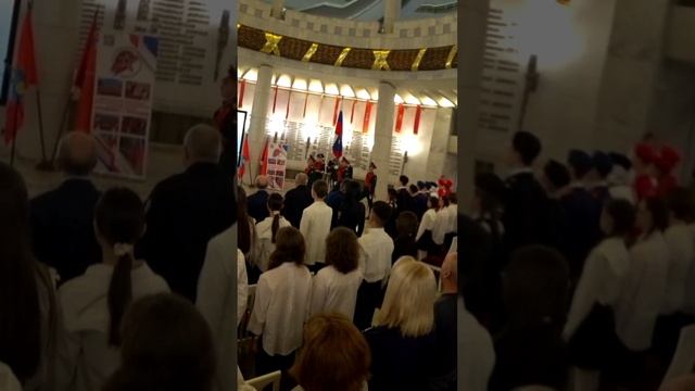 вручение паспорта Егору в музее-панораме „Сталинградская битва“