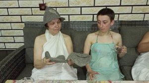 Комментарии и отзывы. Часть 3 - Тестируем наши рукавички в бане.