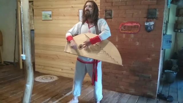Евгений Розе и гусли с песней Лада