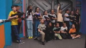 Праздники на аренах Juzzy (Джаззи) и Первый легионер. Лазертаг Челябинск