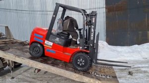 ОТГРУЗКА ДИЗЕЛЬНОГО ВИЛОЧНОГО ПОГРУЗЧИКА CPCD30