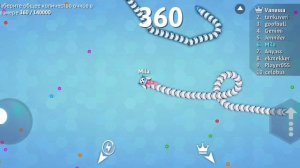 Игра: snake.io