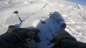 ЛОВЛЯ БЕЛОГО ОКУНЯ на ОЗЕРЕ АЛАКОЛЬ . Зимняя РЫБАЛКА 06.03.2024 г