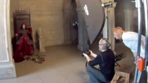 Бекстейдж. Фотосет в готическом стиле