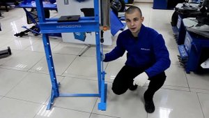 Пресс гидравлический 12 тонн Nordberg N3612FL ОБЗОР. Шиномонтажное оборудование