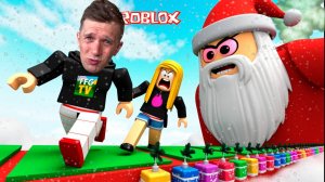 Не ожидал, что САНТА Может Это? ФАБРИКА САНТЫ в Roblox!