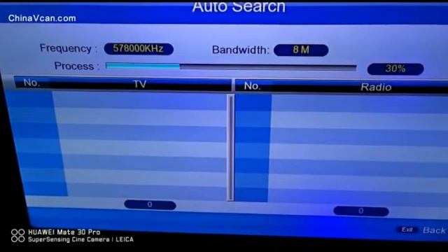 ISDB T digital tv receiver auto search tv program 8M 474Mhz OSD operation for Botswana Maldives
