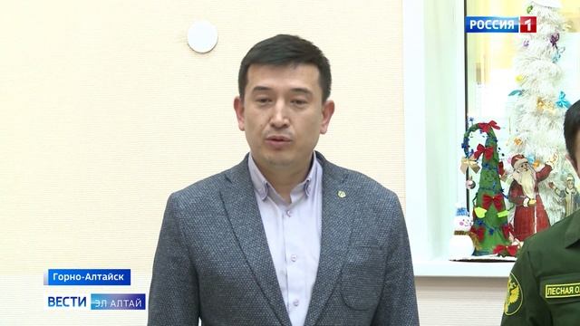 Новогодний подарок от Минприроды: школьники украсили живую ель