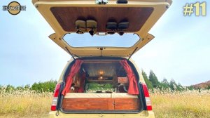 【Кей-кар DIY】Делаем заднюю дверь с полкой для обуви . Кемпер на базе Mazda Scrum