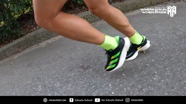 สมบูรณ์แบบ รีวิว รองเท้าวิ่ง สำหรับแข่งขันวิ่ง adidas Adizero Adios Pro 3