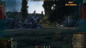 Крутой бой на т95