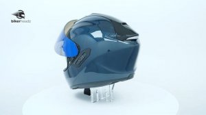 SCORPION EXO 1400 Air Carbon Blue 360° 4K Video | Bikerheadz.co.uk