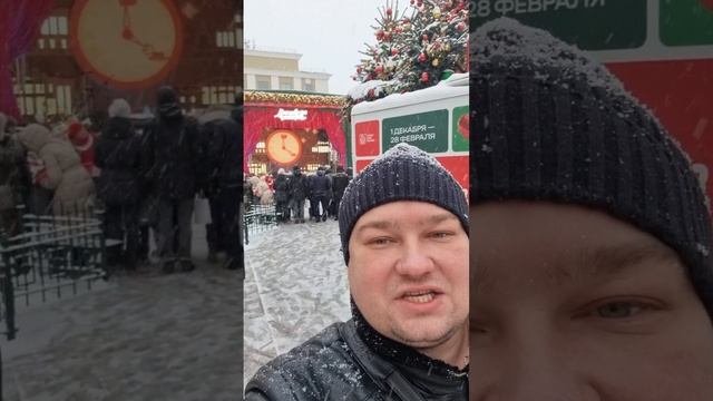 На Тверской площади в период с 14 декбря по 12 января проходят музыкальные концерты по вечерам