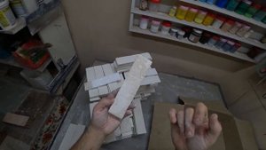 Декоративный кирпич из гипса своими руками.Отливка и укладка. 3 месяца жизни в 30 минутах.
