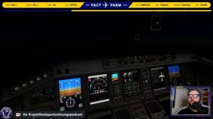 🔵✈️ MSFS2020 LIVE! AIRLINK ERJ-190 CAPE TOWN TO KIMBERLEY!  |  Sim Update 15 Beta! ✈️