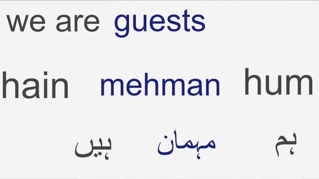 Plural pronouns in Urdu - Verb"TO BE"- Urdu for Beginners | Urdu 101 смотреть онлайн