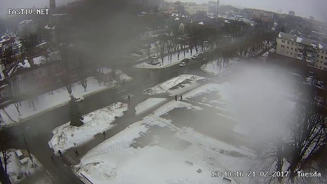 Вебкамери Фастова. Площа Соборна. смотреть онлайн