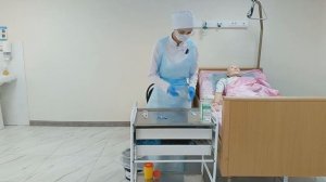 Постановка периферического венозного катетера.