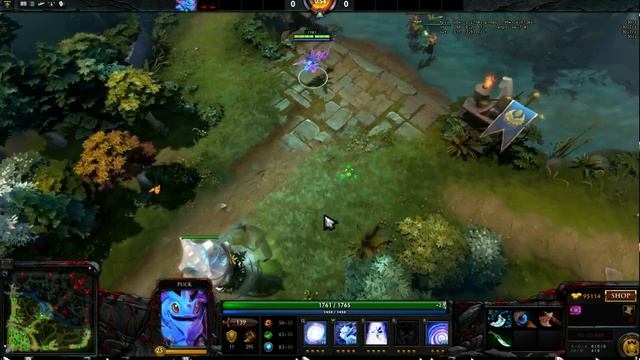 DOTA 2 Immortal Items TI4 - Merry Wanderer's Brush ( Puck's Tail ) смотреть онлайн