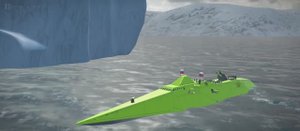 Играю на новомъ кораблѣ въ Modern Warships 316.