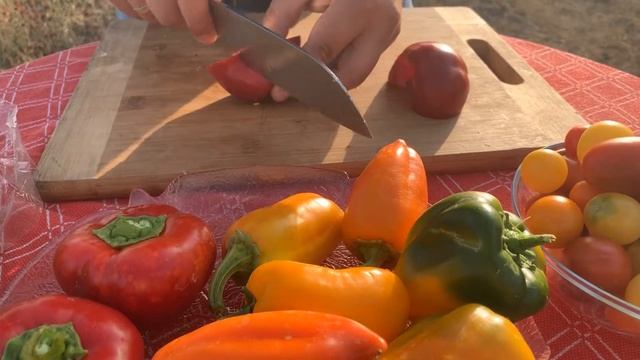 Теплый МУЖСКОЙ Салат с курицей и овощами