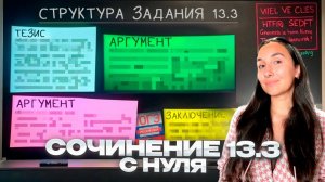 СОЧИНЕНИЕ ОГЭ 13.3 с Нуля | ОГЭ по Русскому Языку | Сэвиндж Исмаилова – Global_EE