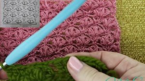 #вяжуивяжу😉 Эффектный плотный узор крючком.