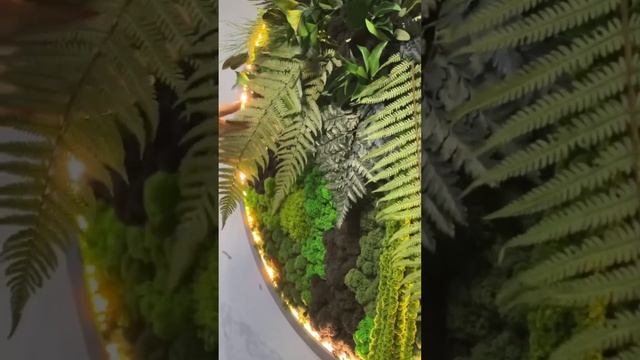 Завораживающая картина из стабилизированного мха и растенийНаш WhatsApp: +79656074796#декоризмха