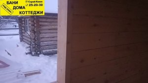 Финиш,дом из бруса под кровлю готов.
г.Сыктывкар