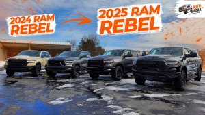 2025 Ram 1500 Rebel: обзор и тест драйв, все отличия от Ram Rebel 2024 + версии Rebel X, Rebel G/T