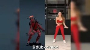 ТАНЕЦ ОТ ДЭДПУЛА:D