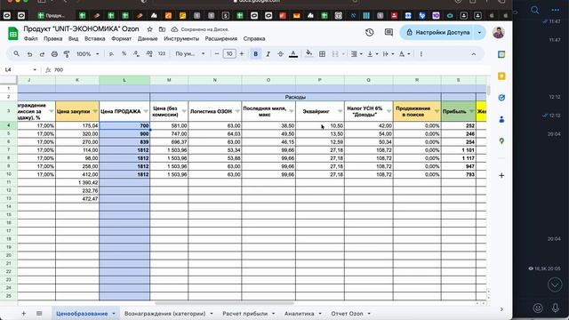 По какой цене продавать товар на Озон смотреть онлайн