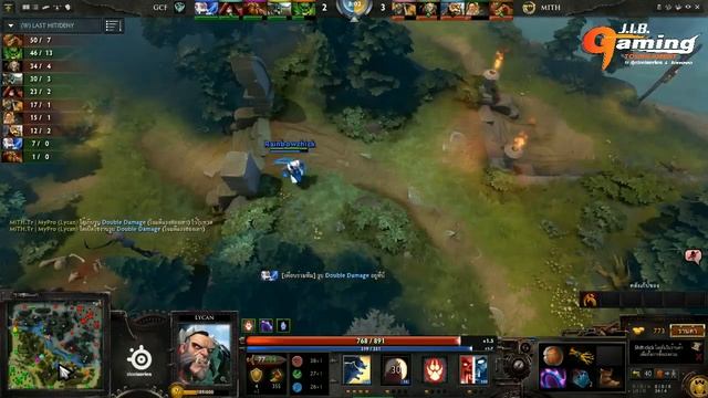 [ Dota2 ] MiTH.Trust vs Grean Can Fly - J.I.B. Gaming Tournament by SteelSeries - Thai Caster смотреть онлайн