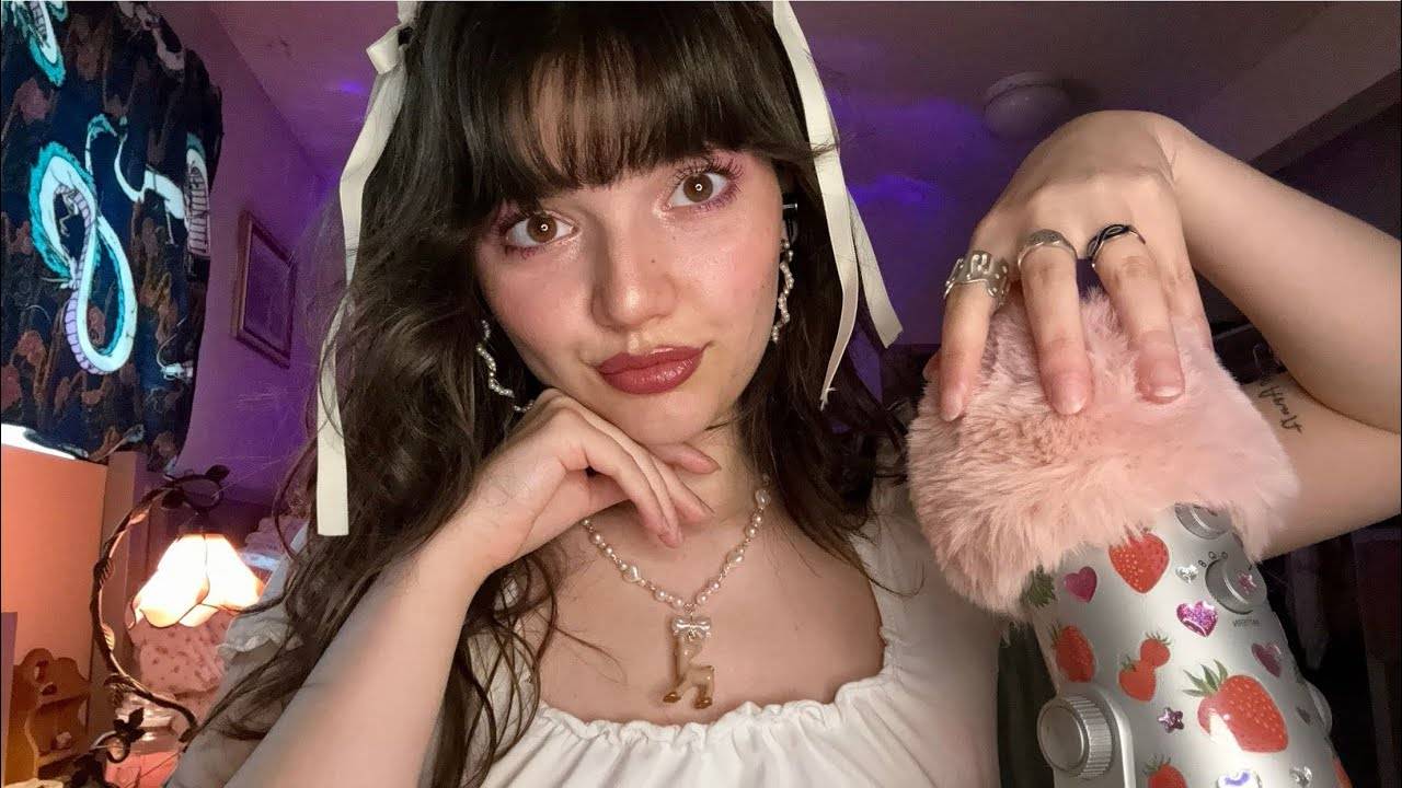 ASMR Classic Fast Aggressive Hand Sounds Mouth Sounds (Rambles, Fluffy Mic Cover, Ring Sounds) смотреть онлайн