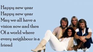 ABBA - Happy New Year (lyrics)