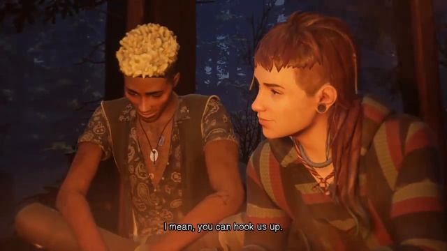 Life Is Strange 2 - Remaining sober at the campfire vs Getting wasted (Campfire Tales) смотреть онлайн